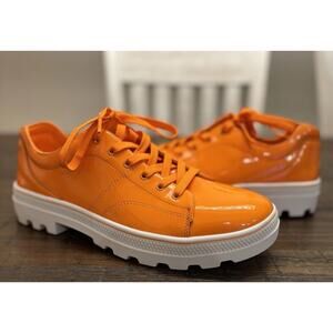 Skechers Women's 155201 Neon Orange Roadies 90sBBY Casual Shoes Size 11